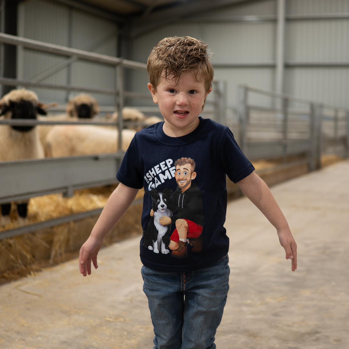 The Sheep Game Kids Graphic T-shirt
