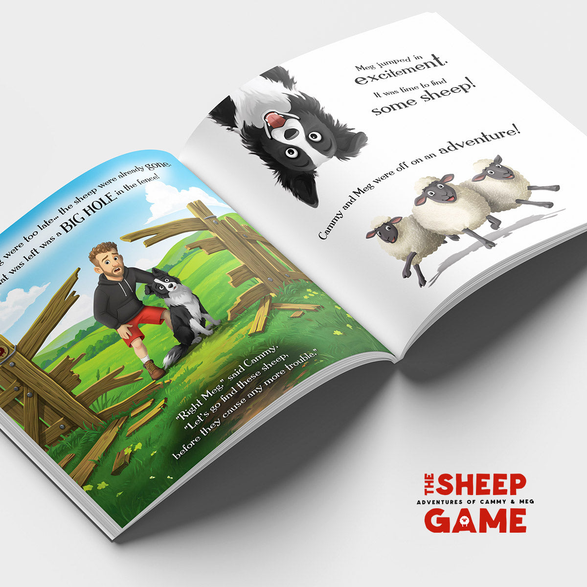 The Sheep Game Childrens Book