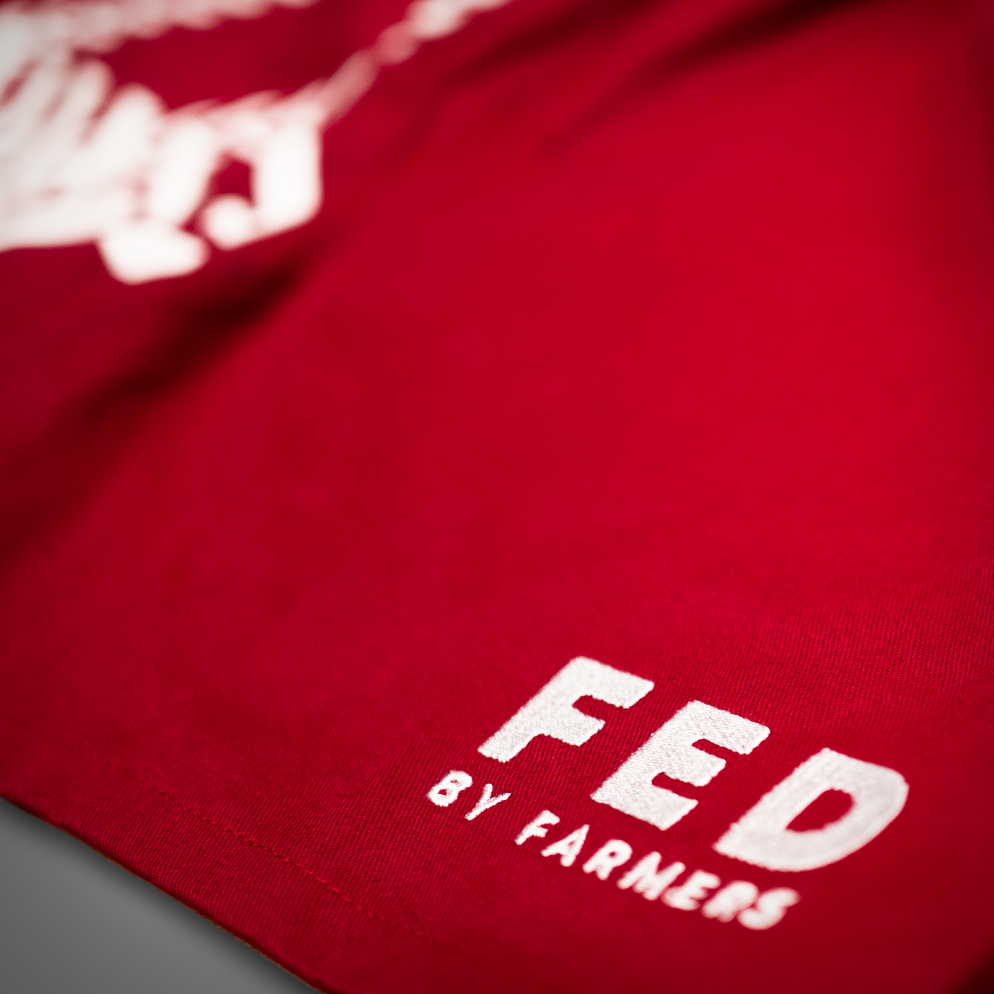 FED Rugby Shorts Cherry Tractor Print
