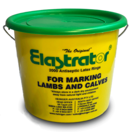 The Original Elastrator Rings Tub 2000