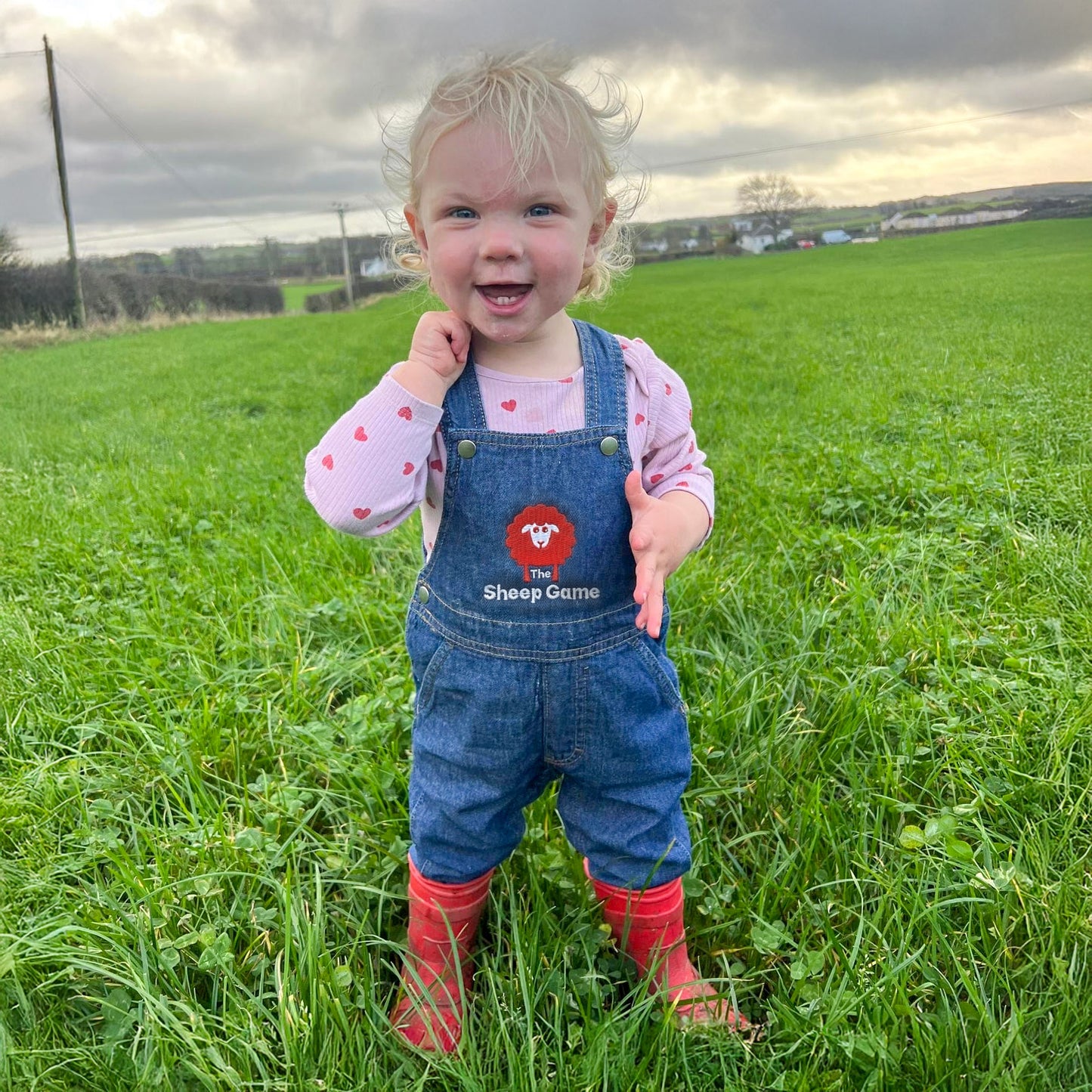 The Sheep Game Dungarees