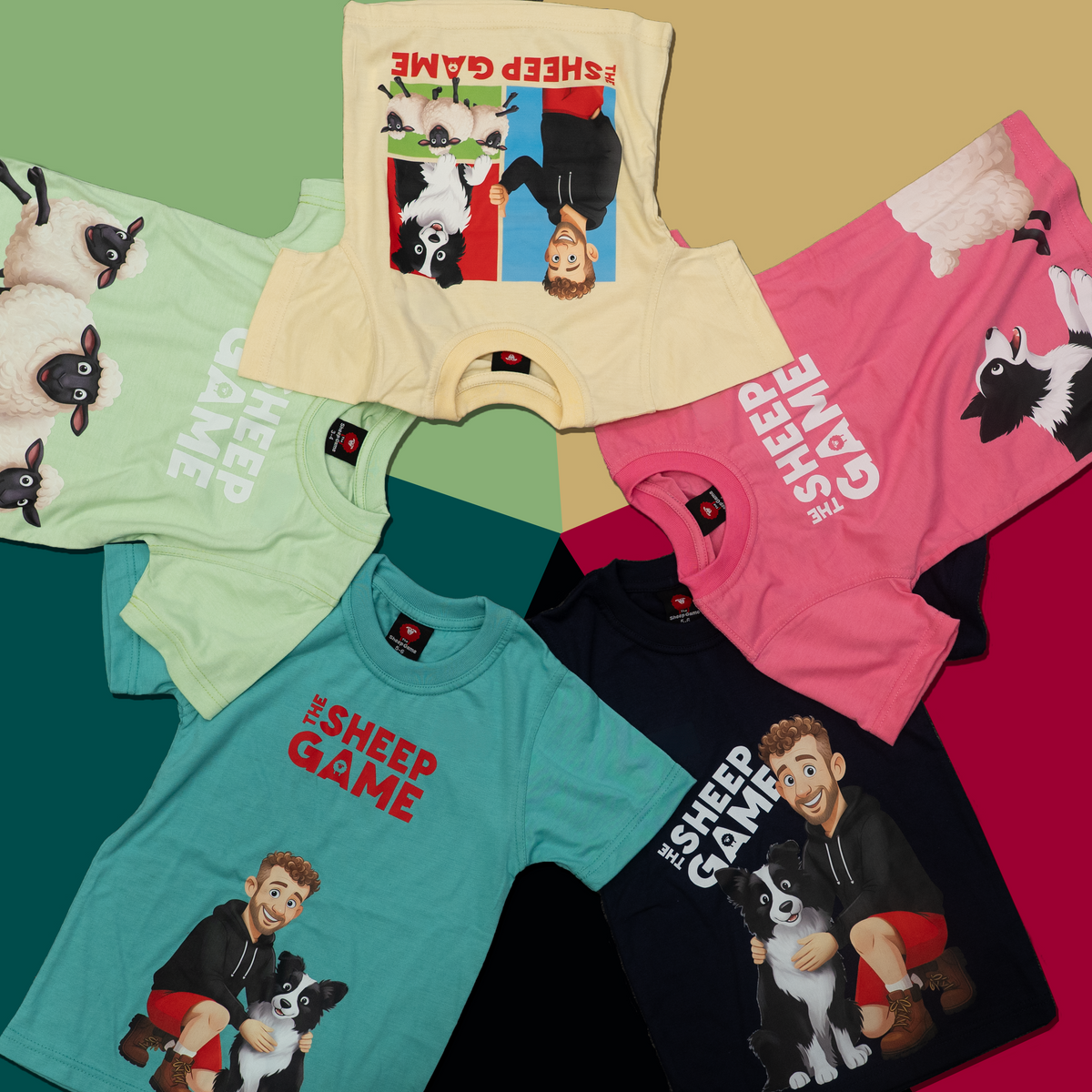 The Sheep Game Kids Graphic T-shirt